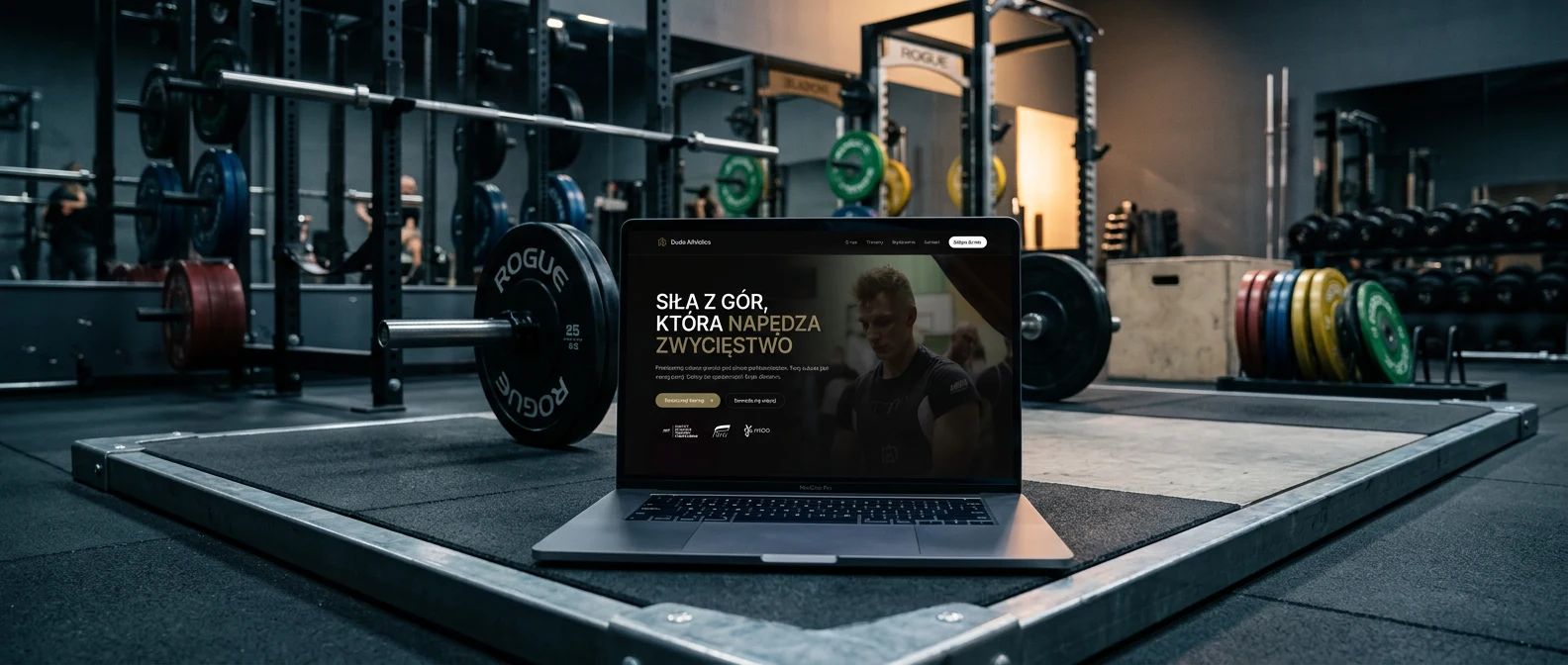 Duda Athletics — strona dla klubu siłowego z Nowego Targu