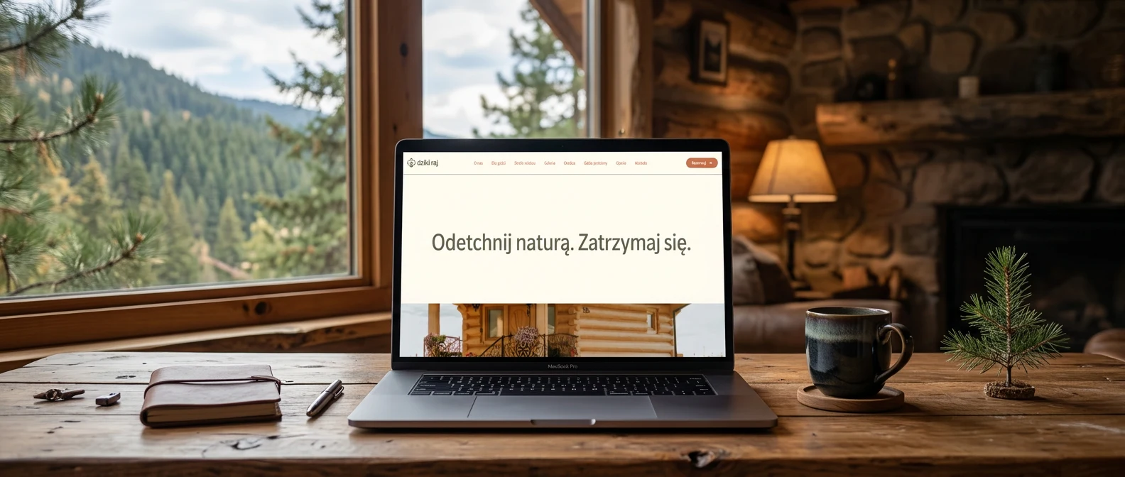 Dziki Raj - strona dla domków z balią i sauną na Orawie