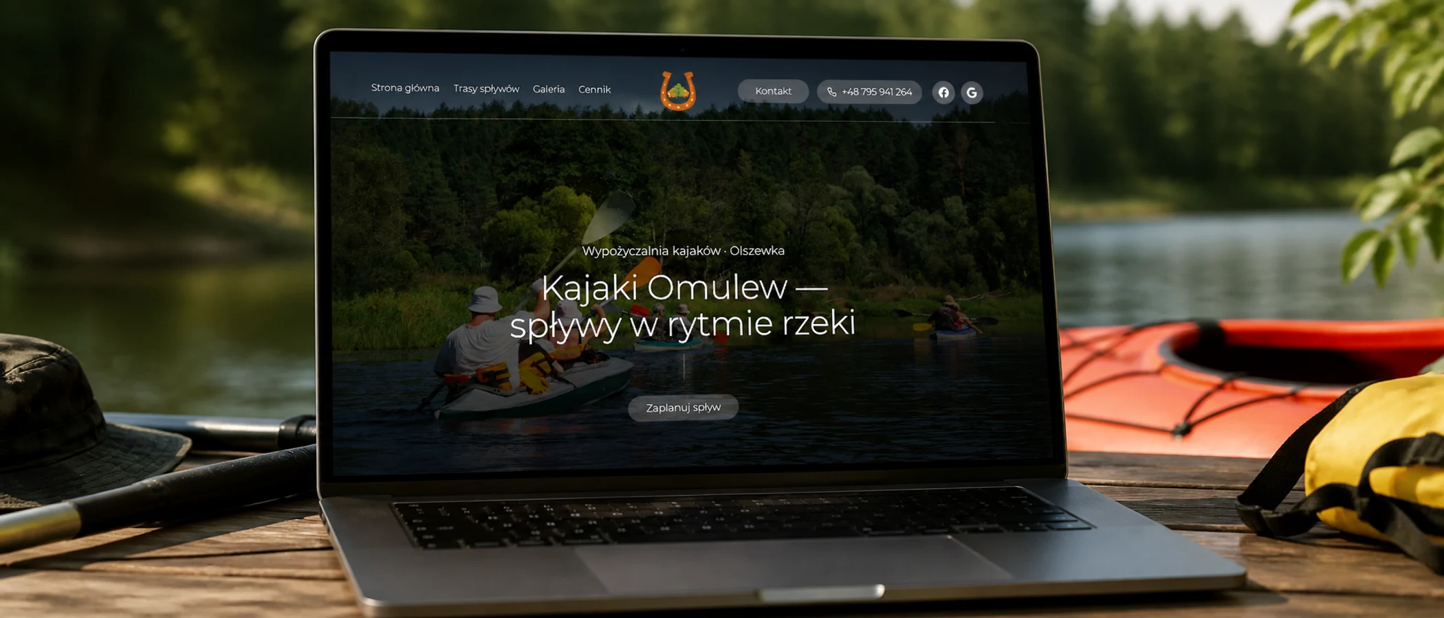 Kajaki Omulew - strona dla spływów kajakowych na Omulwi
