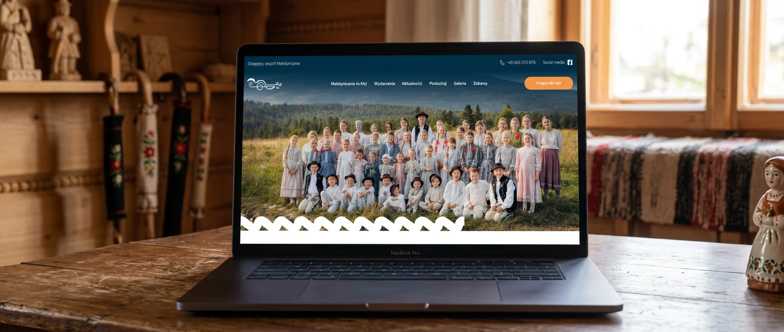 Małolipnicanie — strona dla dziecięcego zespołu folklorystycznego z Orawy