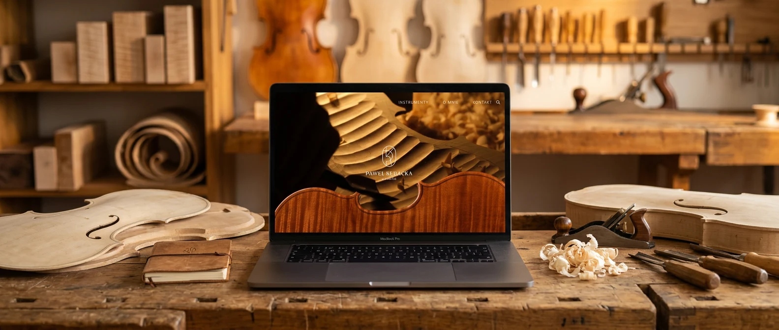 Paweł Kubacka Luthier — portfolio mistrza lutnika w sieci