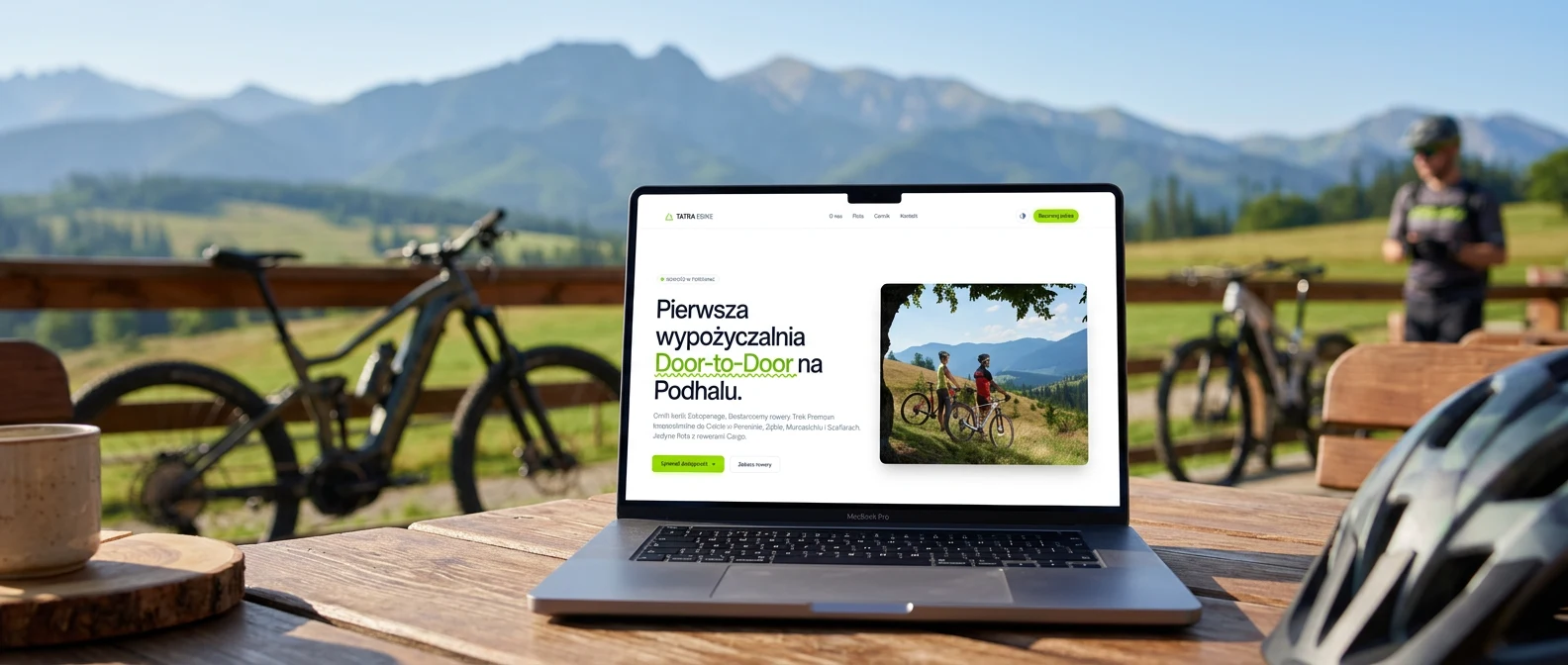 TATRA EBIKE — pierwsza wypożyczalnia e-bike Door-to-Door na Podhalu