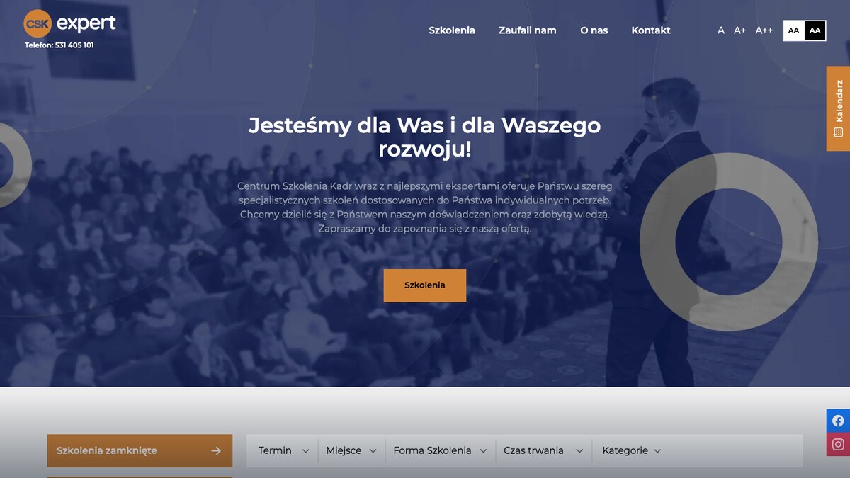 CSK Expert - platforma szkoleń dla firm i pracowników