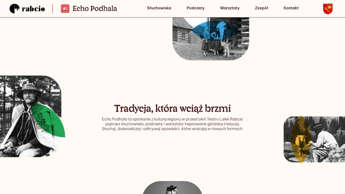 Echo Podhala - platforma słuchowisk i warsztatów Teatru Lalek Rabcio