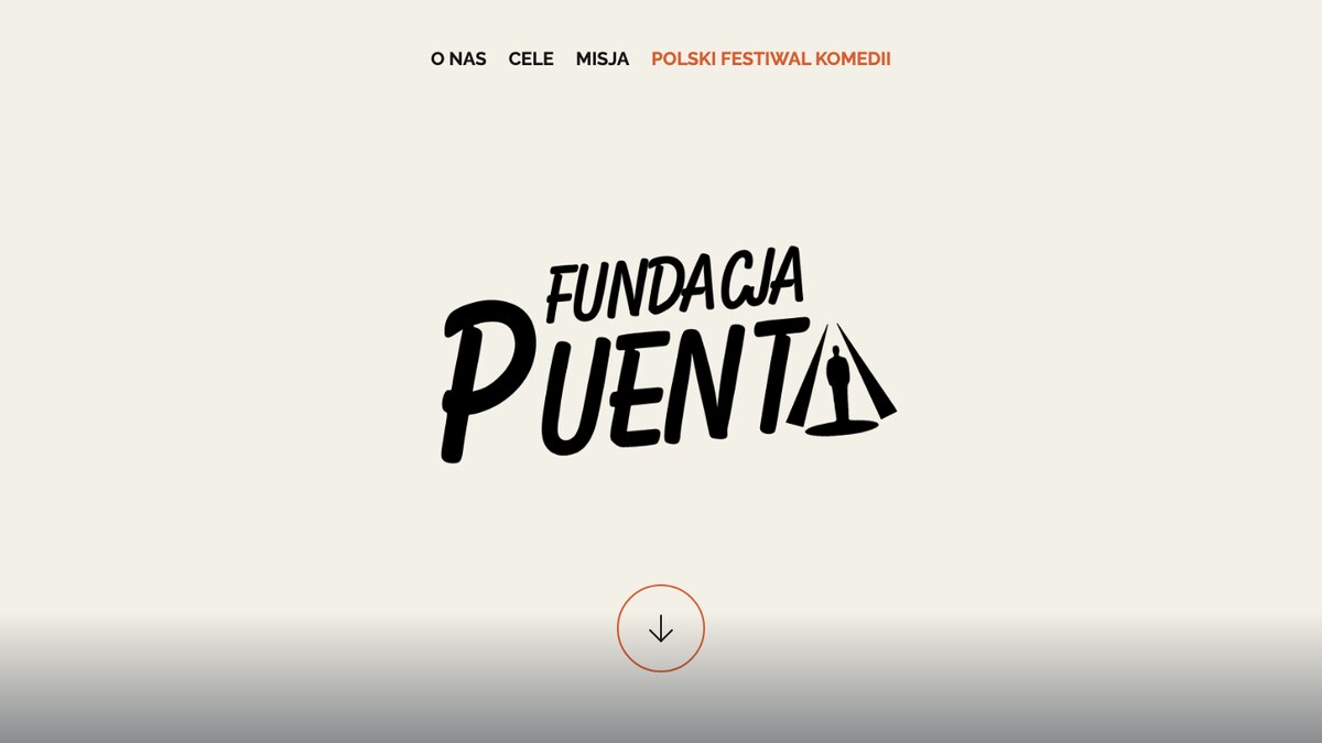 Fundacja Puenta - strona dla organizatora Polskiego Festiwalu Komedii